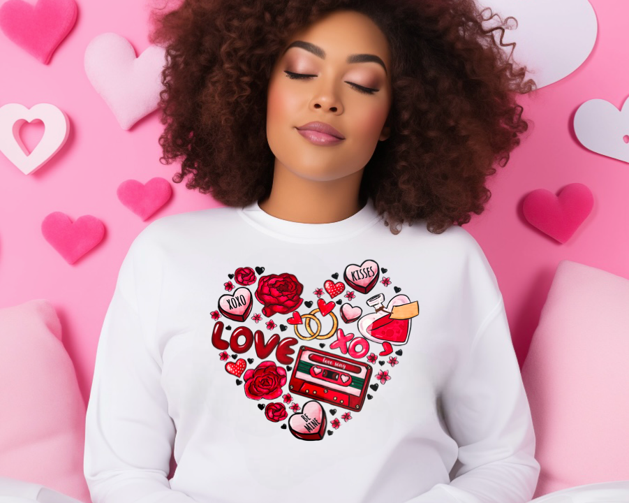 XOXO Love Kisses Be Mine  Long Sleeve T-Shirt