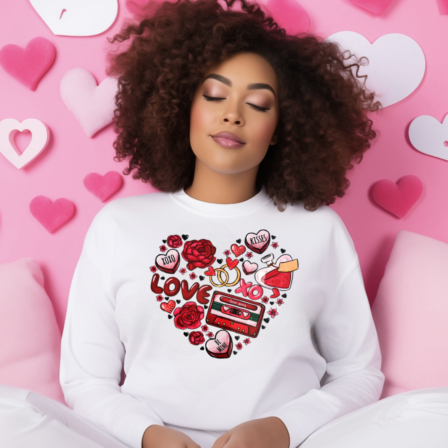 XOXO Love Kisses Be Mine  Long Sleeve T-Shirt