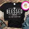 Mother’s Day Tee Blessed