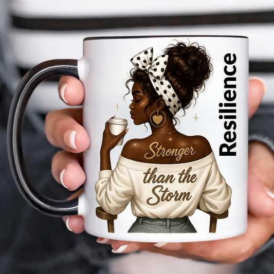 Stronger Than the Storm – Resilience 11oz Inspirational Mug