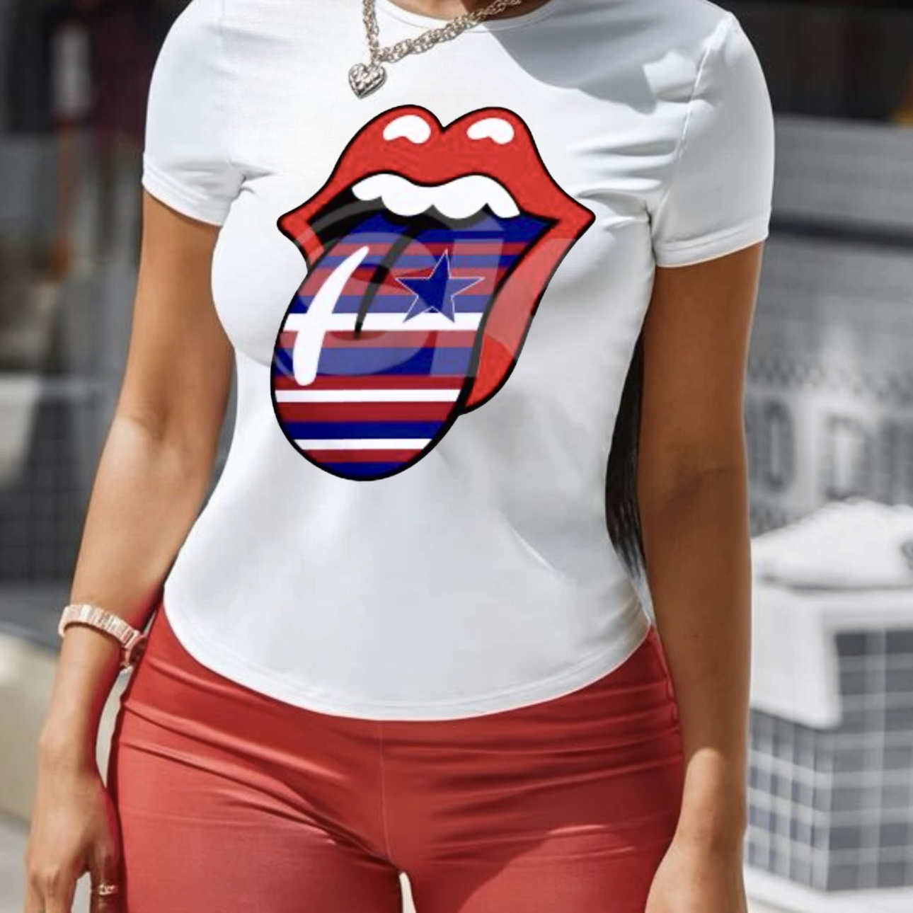 Football Tongue Game Day Tee