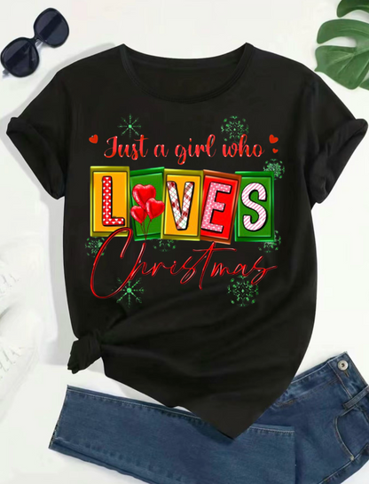 Just A Girl Who Loves Christmas Sweater