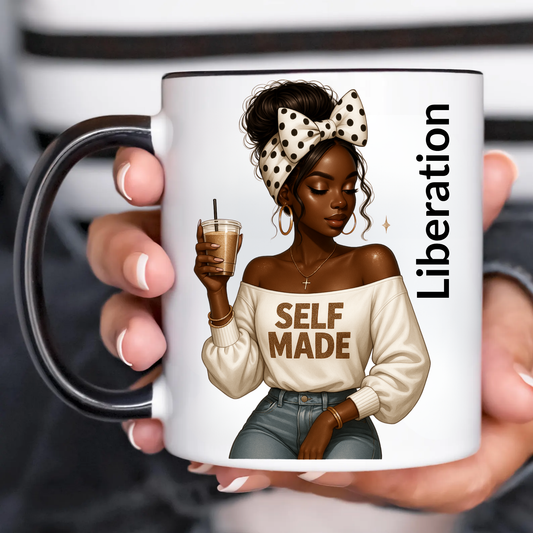 Self-Made – Liberation 11oz Motivational Mug