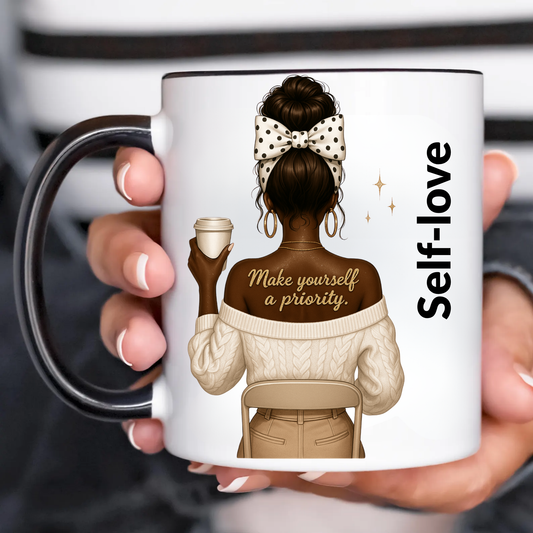 Make Yourself a Priority – Self-Love 11oz Wellness Mug