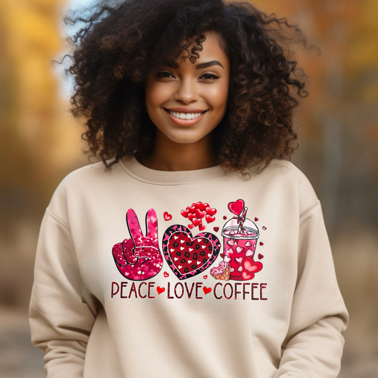 Peace Love Coffee T-Shirt