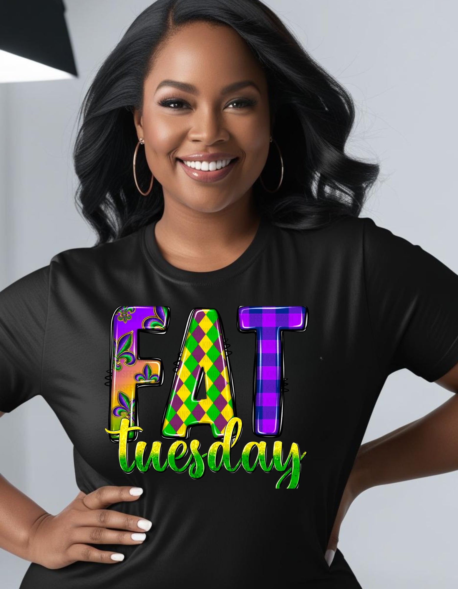 Fat Tuesday  Mardi Gras Top