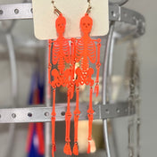 Skeleton Halloween Earrings