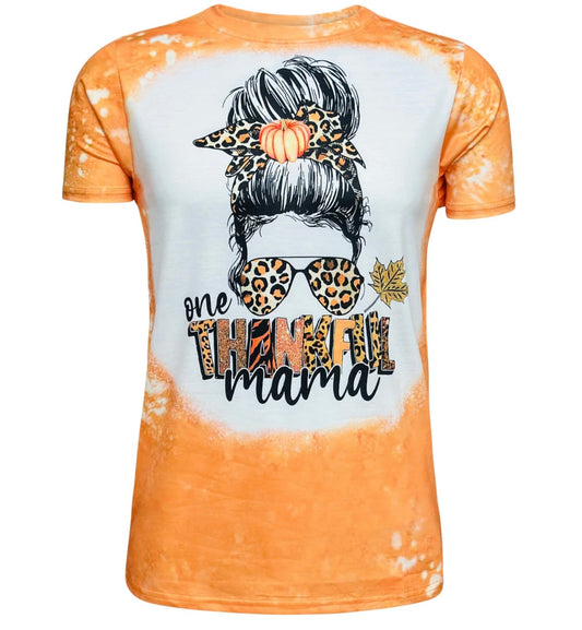 One Thankful MaMa Thankgiving T-Shirt