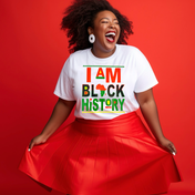 I Am Black History Shirt