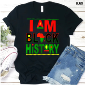 I Am Black History Shirt