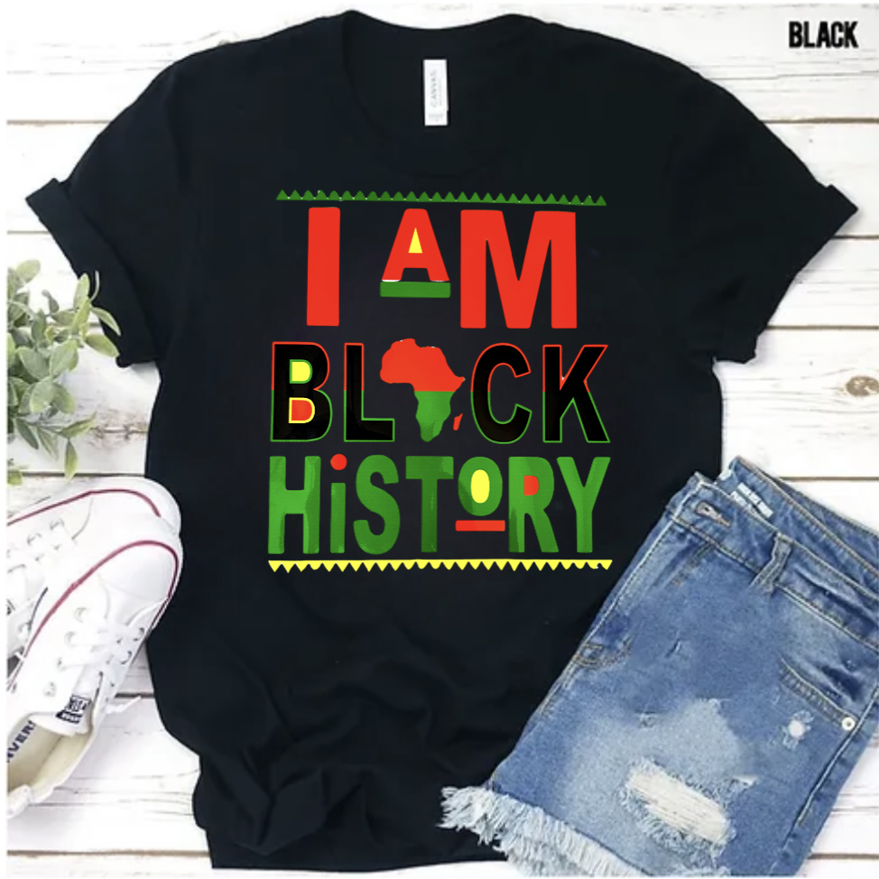 I Am Black History Shirt