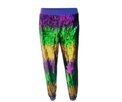 Mardi Gras Sequin Joggers