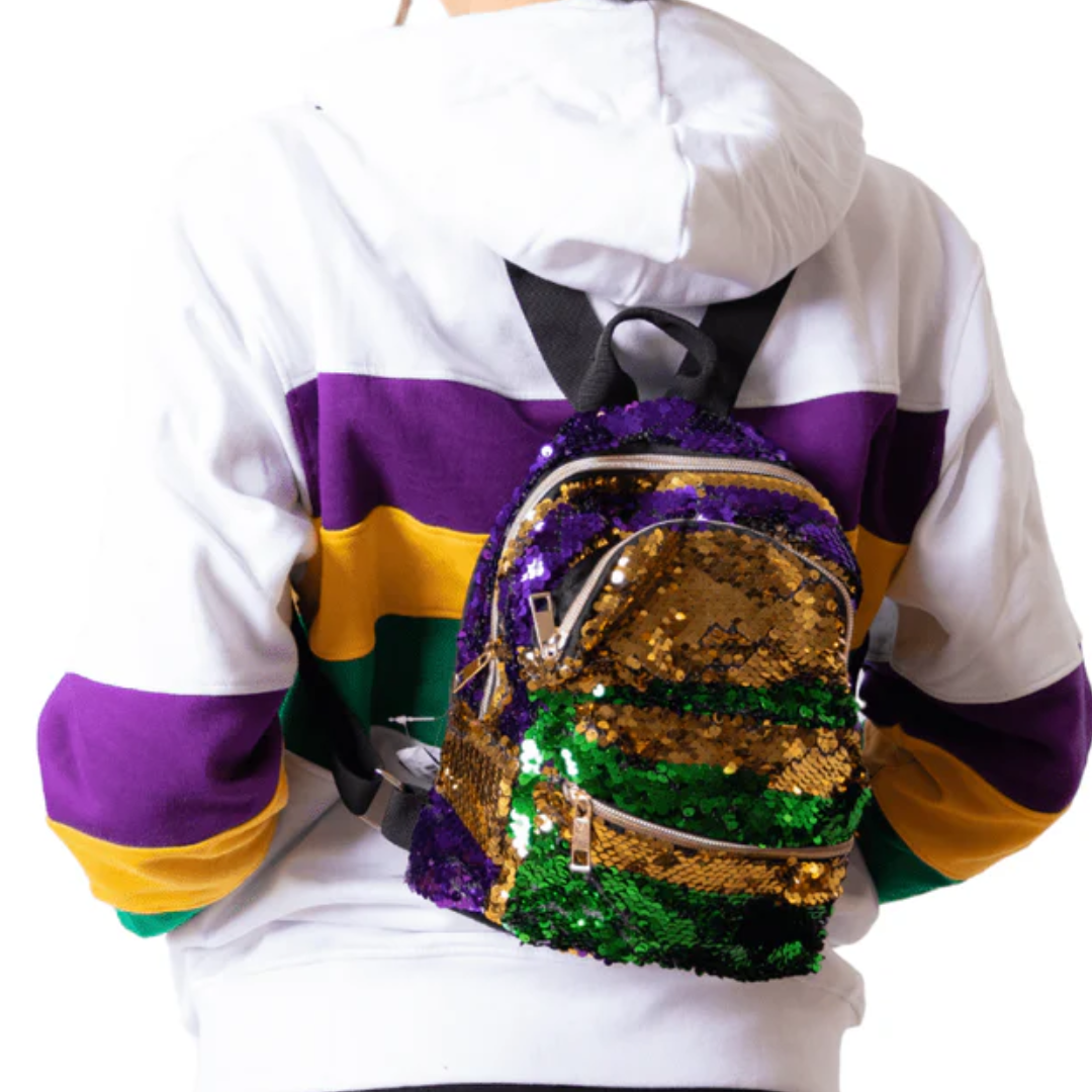 MardiGrasSequinbackpackPurpleGreen_GoldFrontonback.png