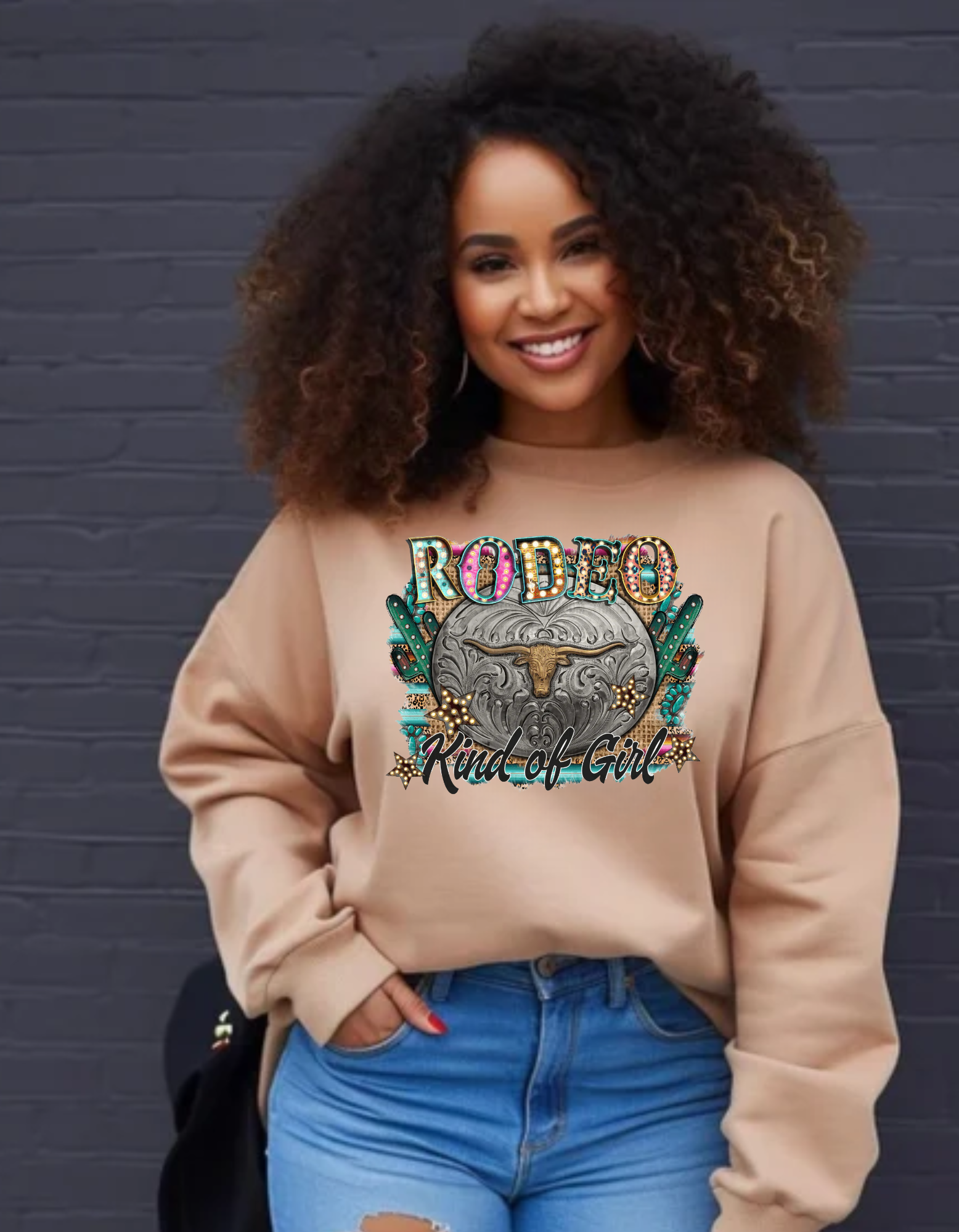 Rodeo Kind of Girl Sweatshirt