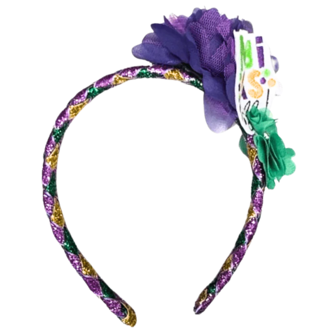 Mardi Gras Headband