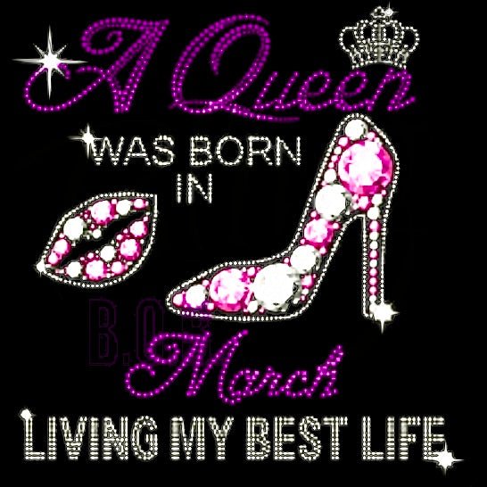 A Queen was born in Tee - Shimmer Me