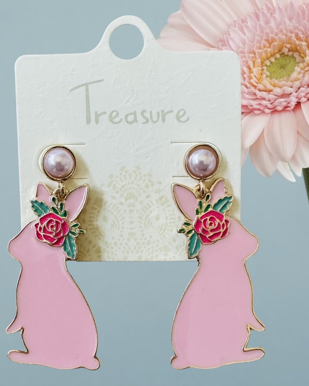 Bunny Earrings - Shimmer Me