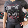 Dear Santa They're the naughty ones Christmas t-shirt - Shimmer Me