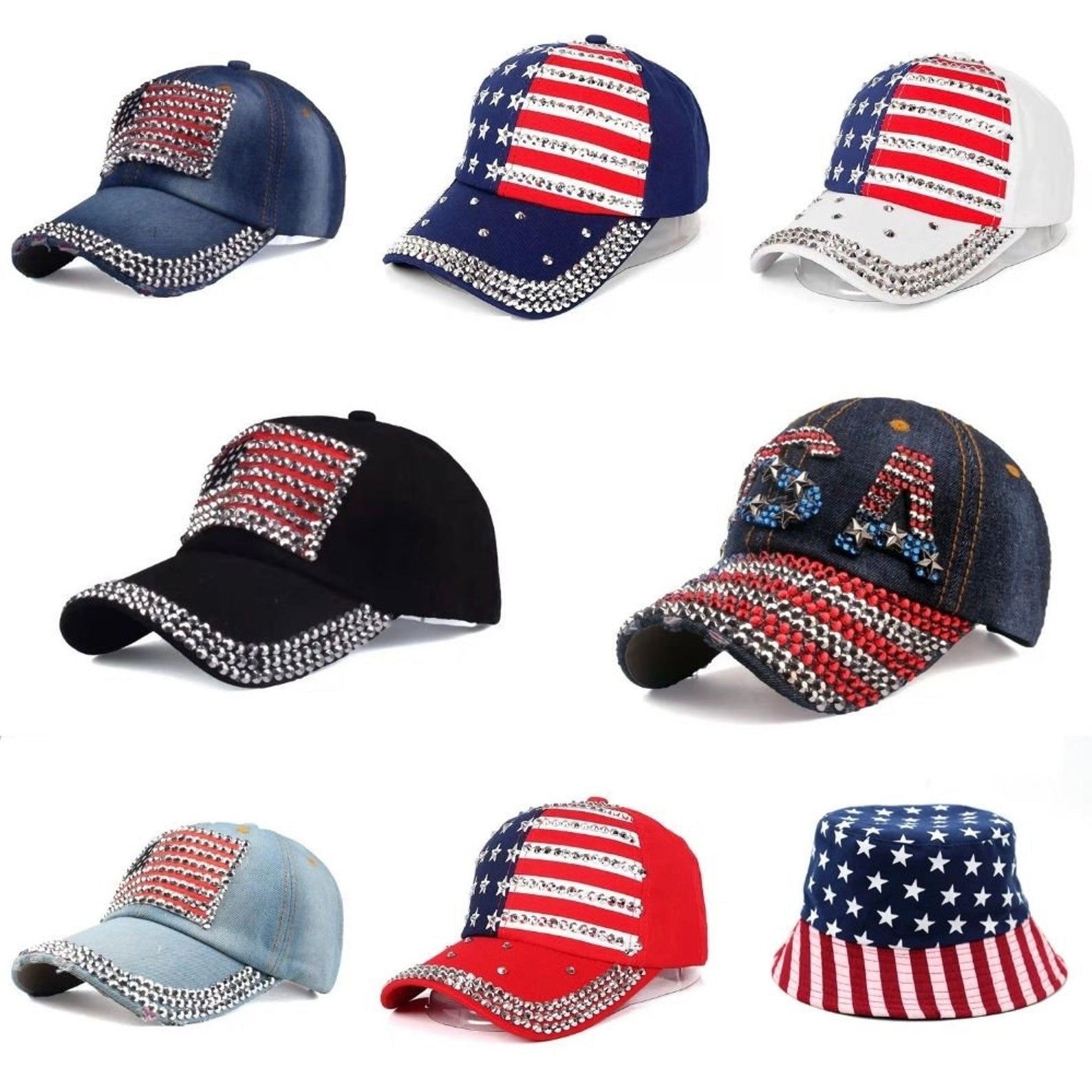 Fourth of July Hats - Shimmer Me