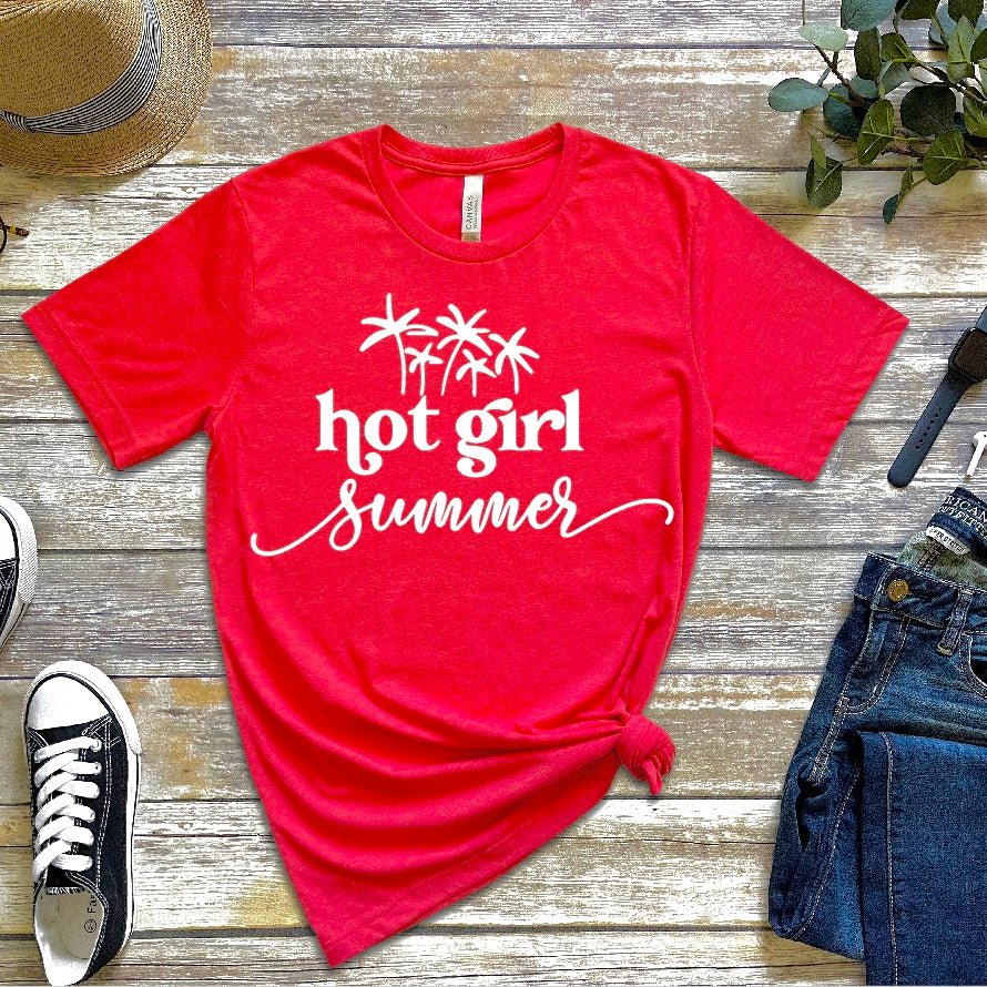Hot Girl Summer Graphic T-Shirt - Shimmer Me