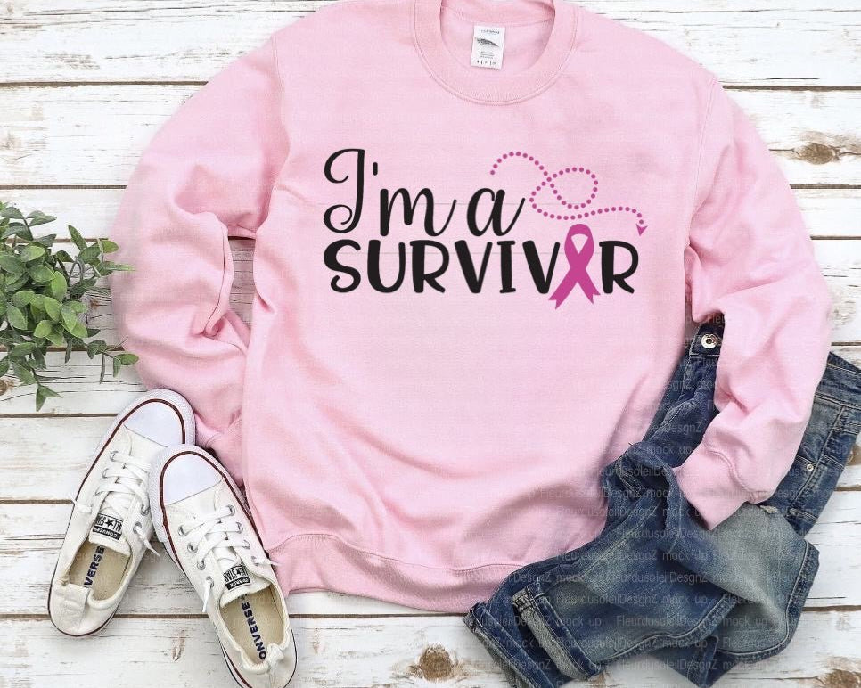 I'm A Survivor Sweatshirt - Shimmer Me