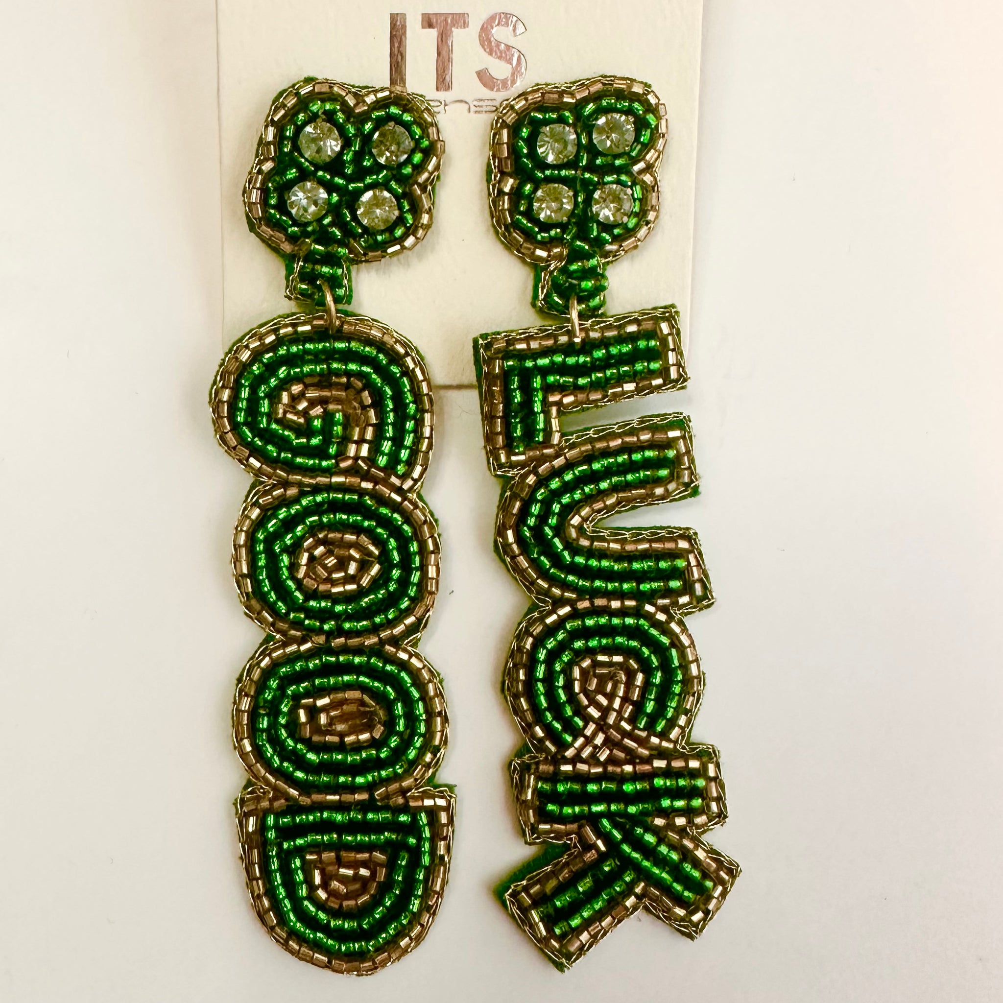 Good Luck St. Patrick's Day Earrings