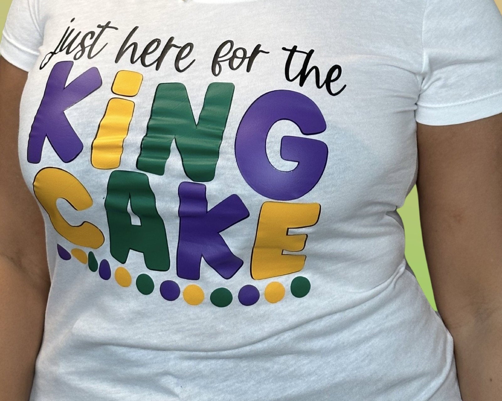 Just here for the KING CAKE TOP - Shimmer Me