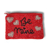 Love Vibes Valentines mini coin pouch - Shimmer Me