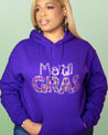 Mardi Gras Rhinestone Sweater - Shimmer Me