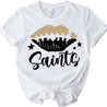 New Orleans Saints lip T-Shirt - Shimmer Me