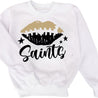 New Orleans Saints lip T-Shirt - Shimmer Me