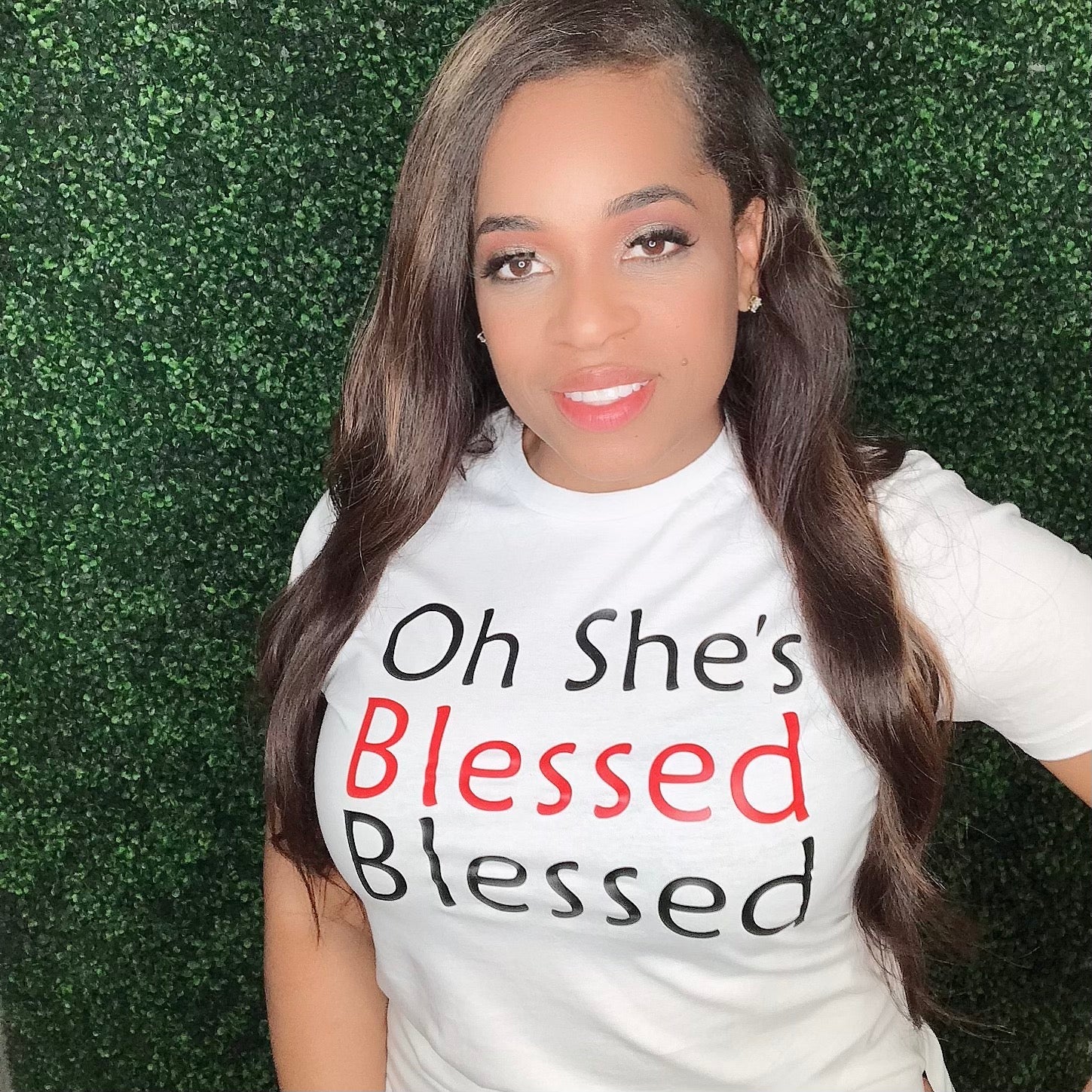 Oh She's Blessed Blessed T-Shirt - Shimmer Me