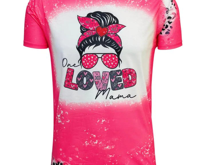 One Loved Mama Shirt - Shimmer Me