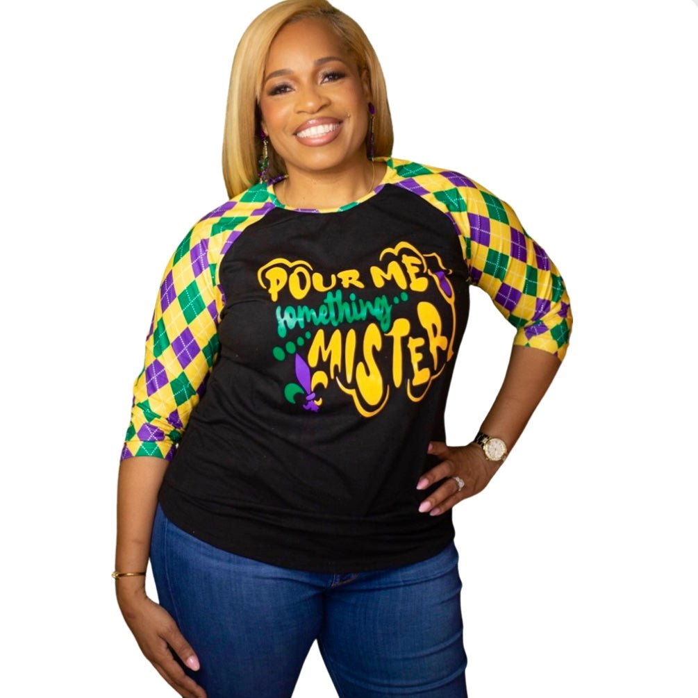 Pour Me Something Mister T-Shirt - Shimmer Me