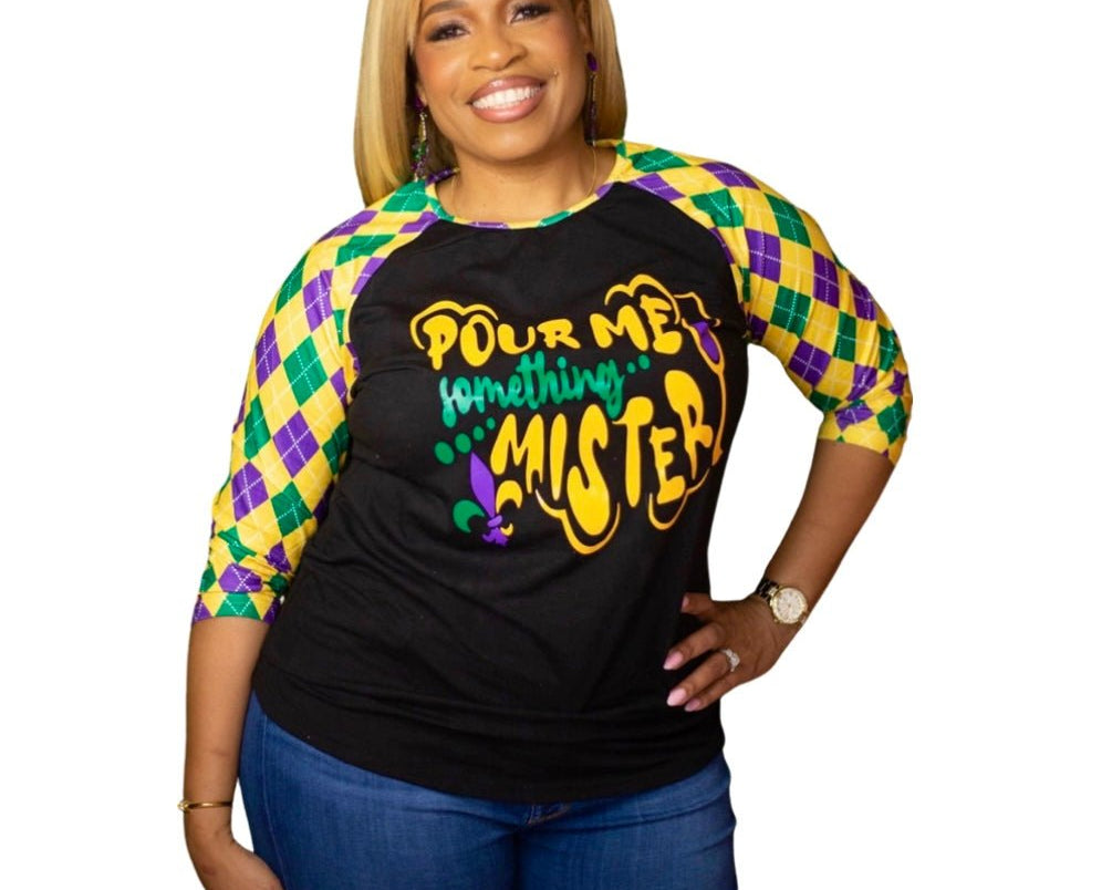 Pour Me Something Mister T-Shirt - Shimmer Me