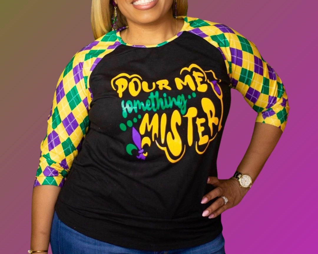 Pour Me Something Mister T-Shirt - Shimmer Me