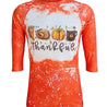 Pumpkin Rainbow Thankful T-Shirt - Shimmer Me