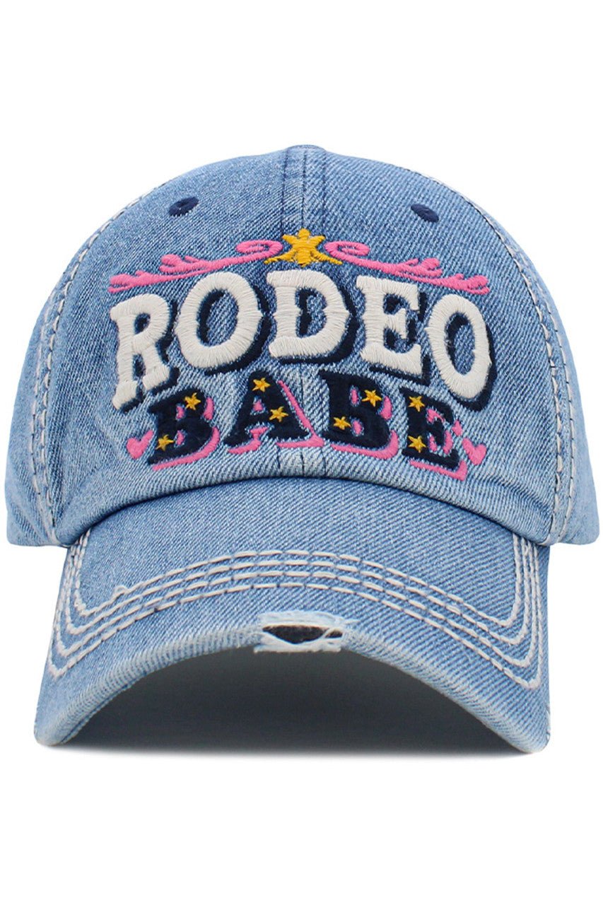 Rodeo Babe Vintage Ball Cap - Shimmer Me