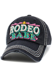 Rodeo Babe Vintage Ball Cap - Shimmer Me