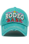 Rodeo Babe Vintage Ball Cap - Shimmer Me