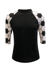 Soccer Raglan Style T-Shirt Adult - Shimmer Me