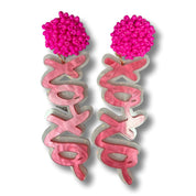 XOXO Valentine Earrings - Shimmer Me