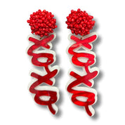 XOXO Valentine Earrings - Shimmer Me